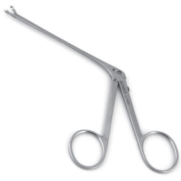 Hartman-Herzfeld Ear Forceps, 6.0 Mm Jaws On 2 3/4" (71.0 Mm) Shaft, 5 1/4" (13.5 Cm), Straight Jaws, 2.0 Mm Cup